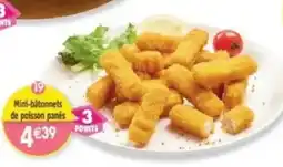 Maximo Mini-bâtonnets de poisson panés offre