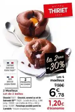 Thiriet THIRIET Moelleux offre