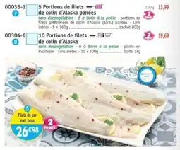 Maximo Filets de bar avec peau offre