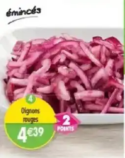 Maximo émincés Oignons rouges offre