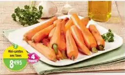Maximo Mini-carottes avec fanes offre