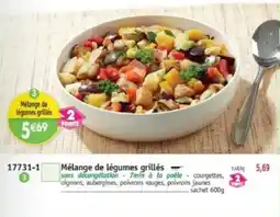 Maximo Mélange de légumes grillés offre