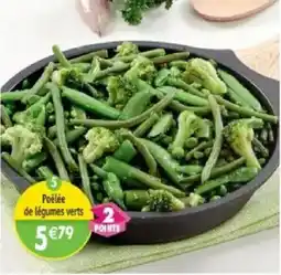 Maximo Poêlée de légumes verts offre