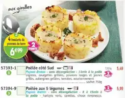 Maximo Paysan Breton Poêlée côté Sud offre