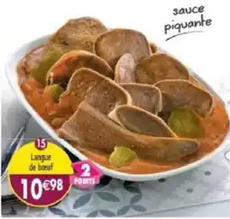 Maximo Langue de bœuf offre