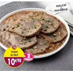 Maximo Langue de bœuf offre