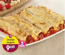 Maximo Cannelloni bolognaise offre