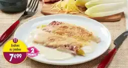 Maximo Endives au jambon offre