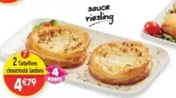 Maximo Tartefines choucroute lardons offre