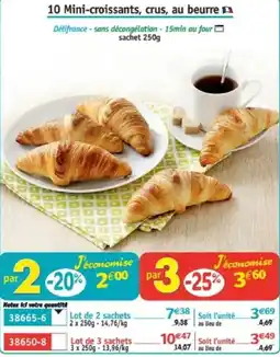 Maximo Mini-croissants au beurre offre