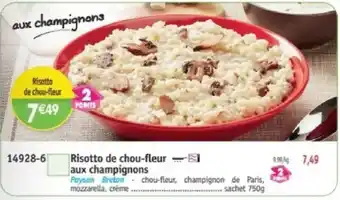 Paysan Breton Risotto de chou-fleur