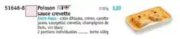 Maximo Entre Nous Poisson sauce crevette offre