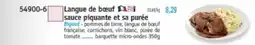 Maximo Langue de beouf sauce et sa puree offre