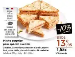 Thiriet Miche surprise offre
