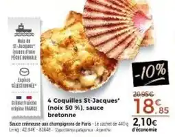 Thiriet Coquilles St-Jacques offre