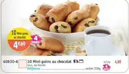Maximo Delifrance 10 Mini-pains au chocolat offre