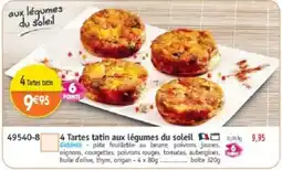 Maximo Geldelis 4 Tartes tatin aux légumes du soleil offre