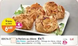 Maximo Fête Maison 4 Paniers au chèvre offre
