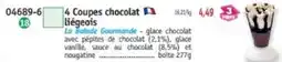 Maximo 4 coupes chocolat liegeois offre