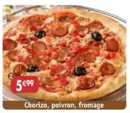 Maximo Chorizo, poivron, fromage offre