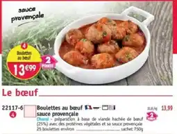 Maximo Charol Boulettes au bœuf offre