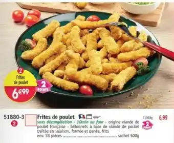 Frites de poulet