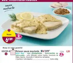 Maximo Entre Nous Poisson sauce moutarde offre