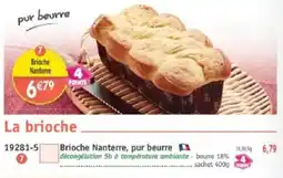 Maximo Brioche Nanterre, pur beurre offre