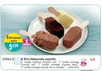 Maximo Mini-bâtonnets assortis offre