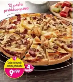 Maximo Tarte normande pomme/rhubarbe offre