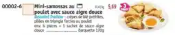 Maximo Dessaint Traiteur Mini-samossas au poulet avec sauce aigre douce offre