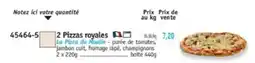 Maximo La Pizza du Moulin 2 pizza royales offre
