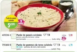 Maximo Mc Cain Purée de pommes de terre cuisinée offre