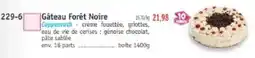 Maximo Gâteau Forêt Noire offre