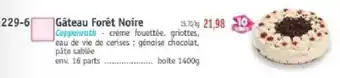 Gâteau Forêt Noire