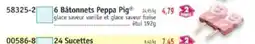 Maximo 16 Bâtonnets Peppa Pig offre