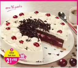 Maximo Gâteau Forêt Noire offre