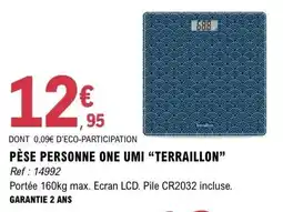 E.Leclerc TERRAILLON PÈSE PERSONNE ONE UMI offre
