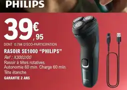 E.Leclerc PHILIPS RASOIR SE1000 offre