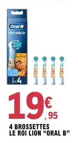 E.Leclerc Oral-B PRO KIDS 3+ offre