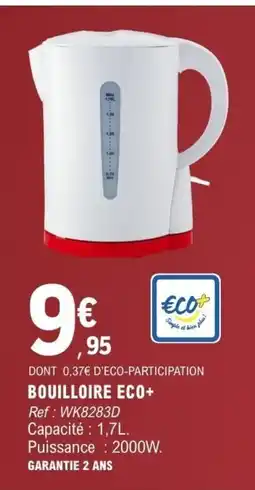 E.Leclerc ECO+ Bouilloire offre