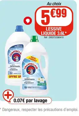 La Foir'Fouille Chanteclair Lessive liquide offre