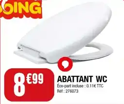 La Foir'Fouille ABATTANT WC offre