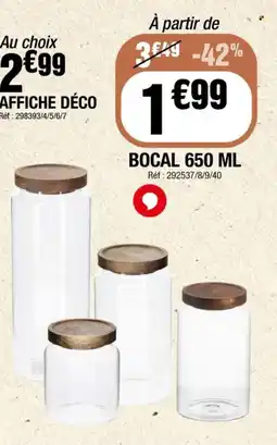 La Foir'Fouille Bocal offre