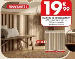 La Foir'Fouille Panneau de soubassement offre