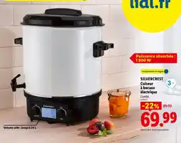 Lidl SILVERCREST Cuisseur à bocaux électrique offre