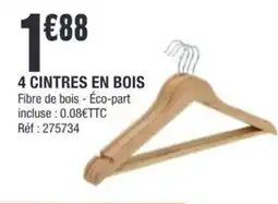 La Foir'Fouille Cintres en bois offre