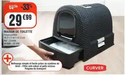 La Foir'Fouille CURVER MAISON DE TOILETTE offre