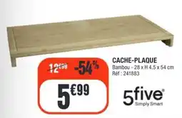 La Foir'Fouille 5five CACHE-PLAQUE offre
