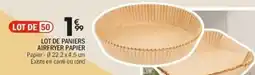La Foir'Fouille LOT DE PANIERS AIRFRYER PAPIER offre